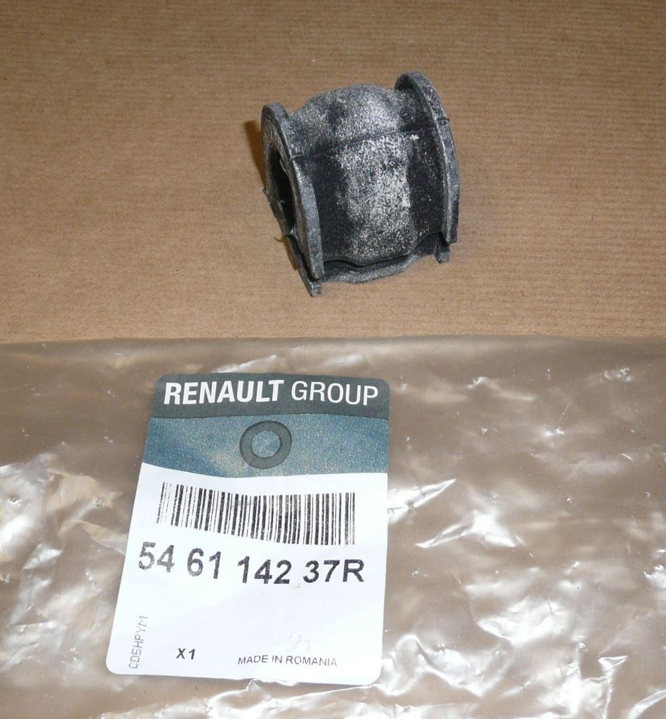 Silentbloc de barre stabilisatrice d’origine Renault — Dacia Duster avant — 546114237R — photographie de la pièce