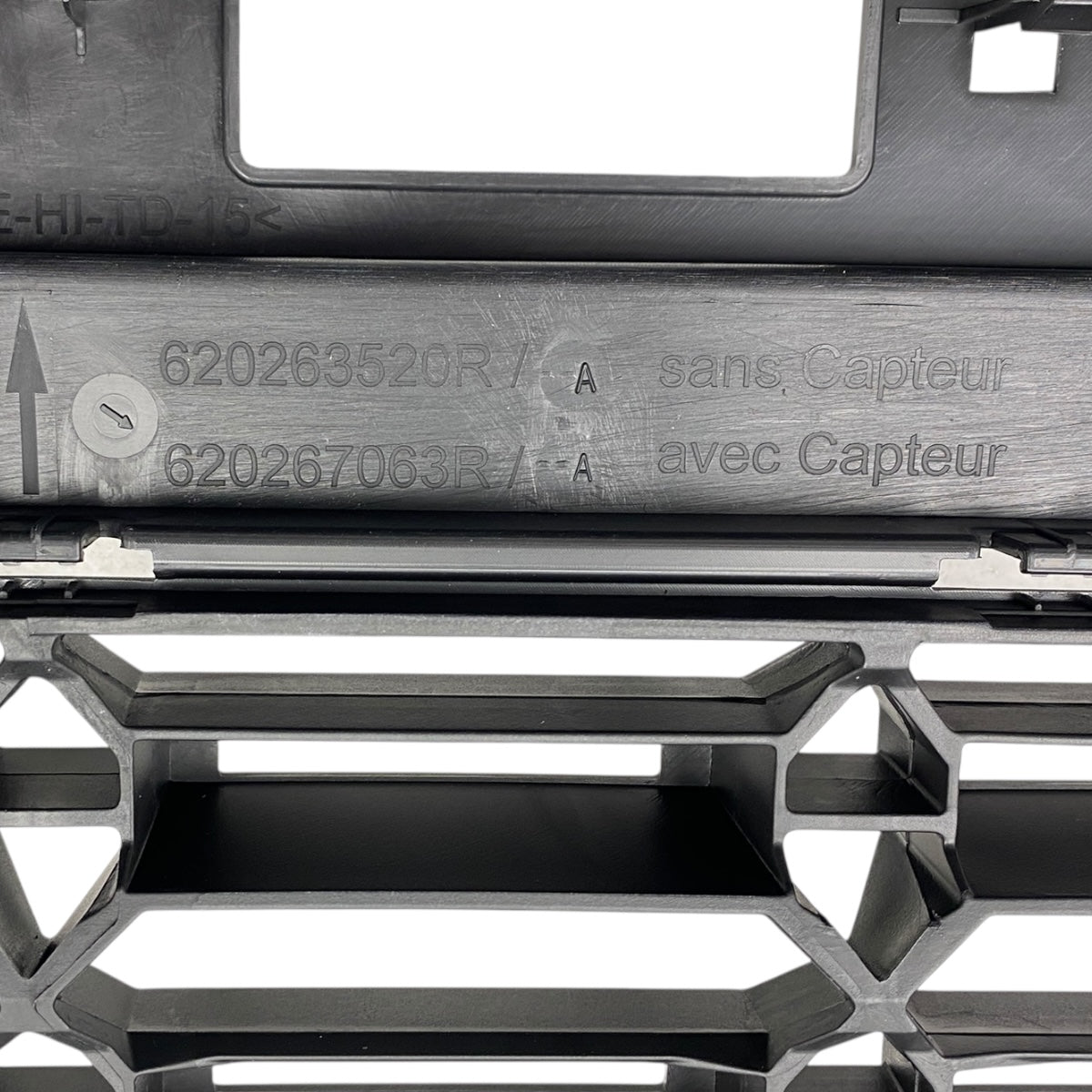 Pièce d'origine Grille de pare-chocs avant pour Dacia Duster III 620263520R