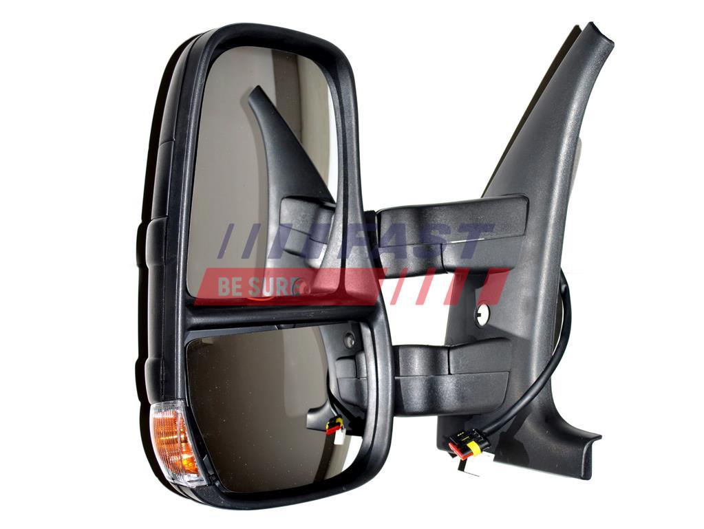 RETROVISEUR EXTÉRIEUR IVECO DAILY 06> MANUEL COURT GAUCHE CHAUFFÉ 4 PIN + 2 PIN 11>.