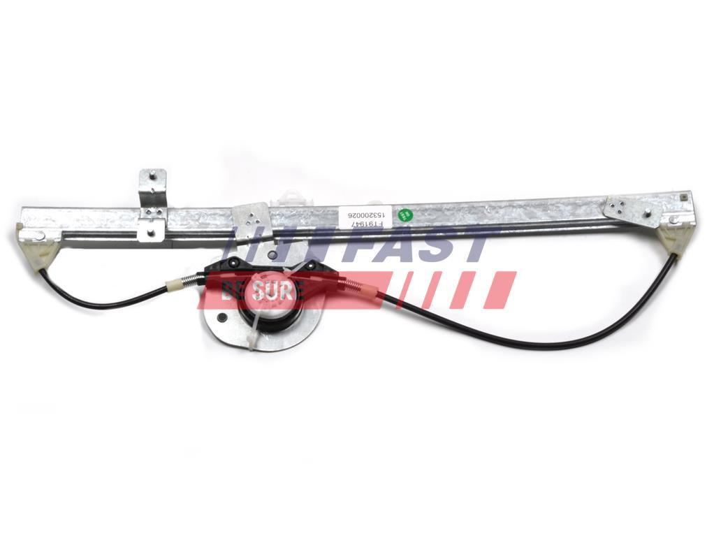 LÈVE-VITRE FIAT DUCATO 06>/ 14> AVANT DROIT ÉLECTRIQUE SANS MOTEUR.