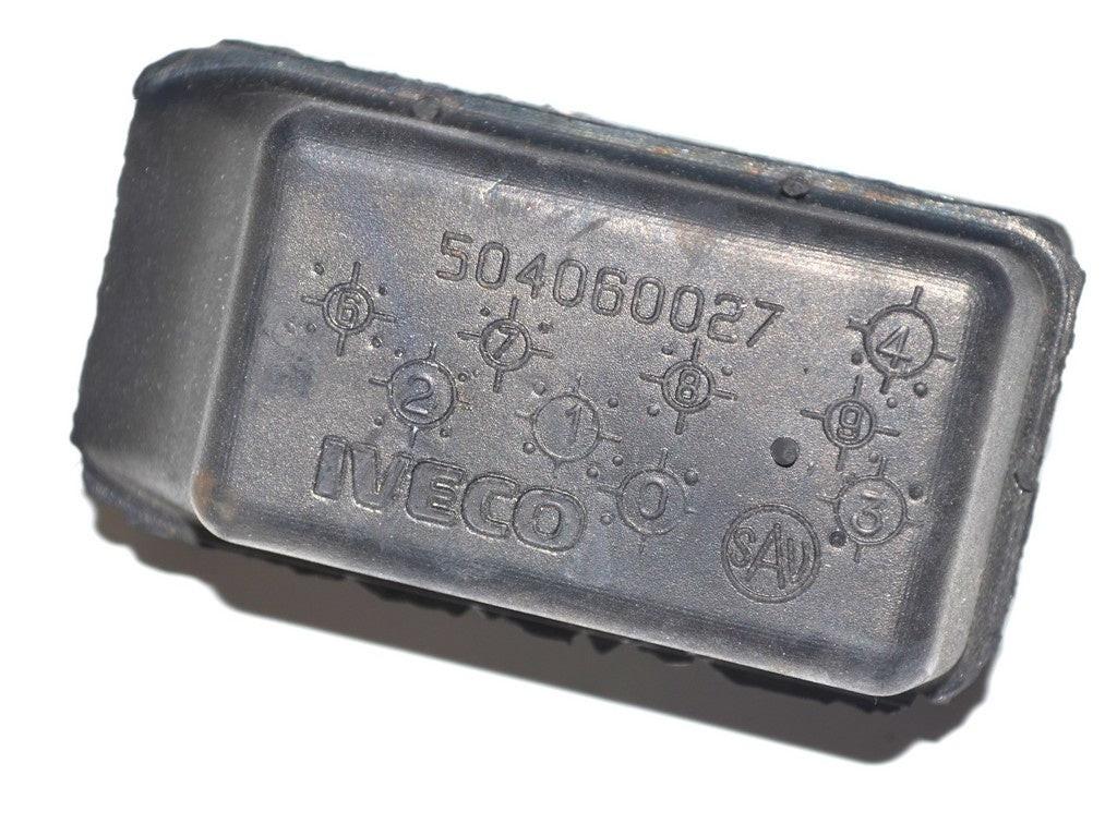 BUTÉE DE TAMPON, SUSPENSION IVECO DAILY 00> AVANT 29L/35S/35C GÓRA.