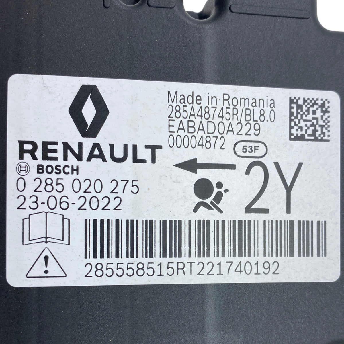 Pièce d'origine Module électronique pour Renault 285558515R