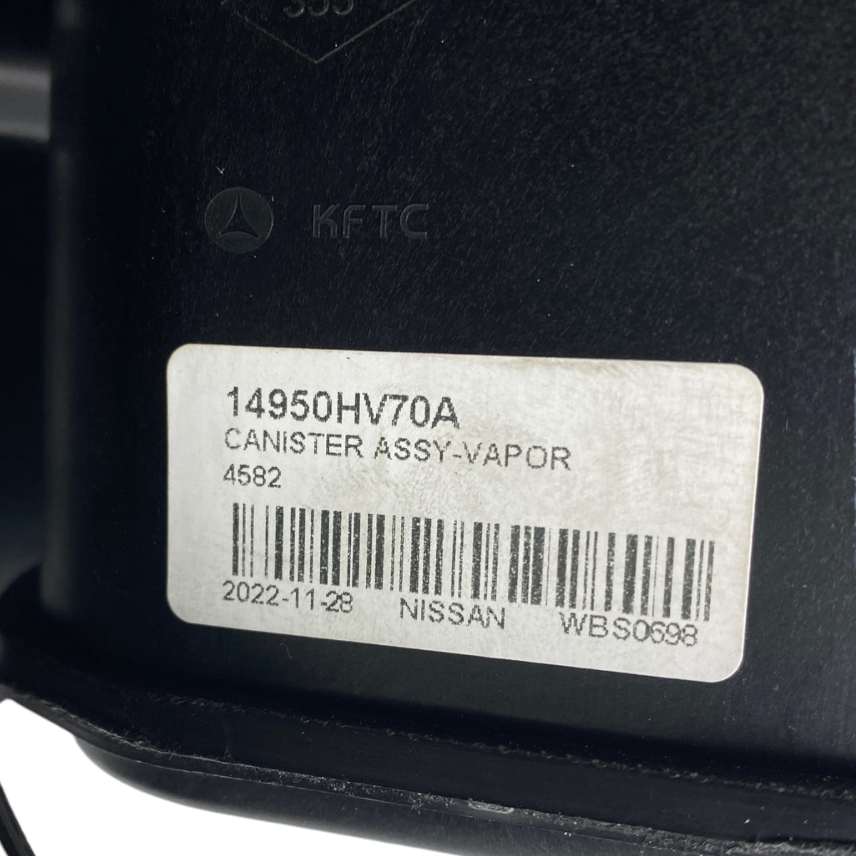 Pièce d'origine Électrovanne de dépression pour Nissan 14950HV70A