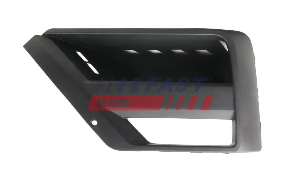 GRILLE DE VENTILATION, PARE-CHOCS VW CRAFTER II 16> GAUCHE NOIR, HALOGENES.