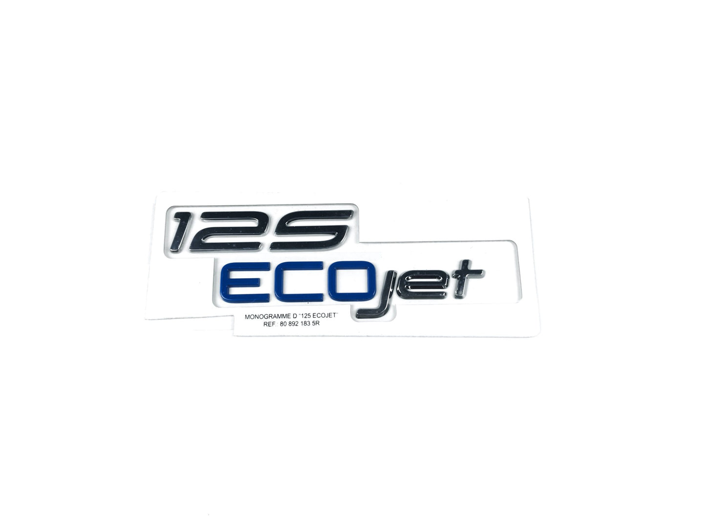 Pièce d'origine emblème 125 ECO jet droit pour Fiat Talento 808921835R