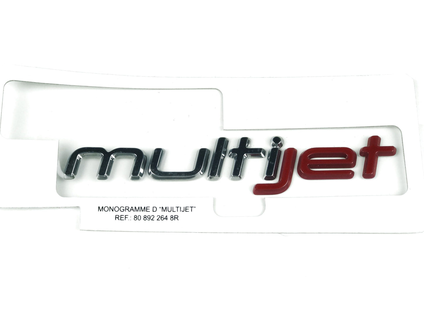 Pièce d'origine emblème MultiJet droit pour Fiat Talento 808922648R