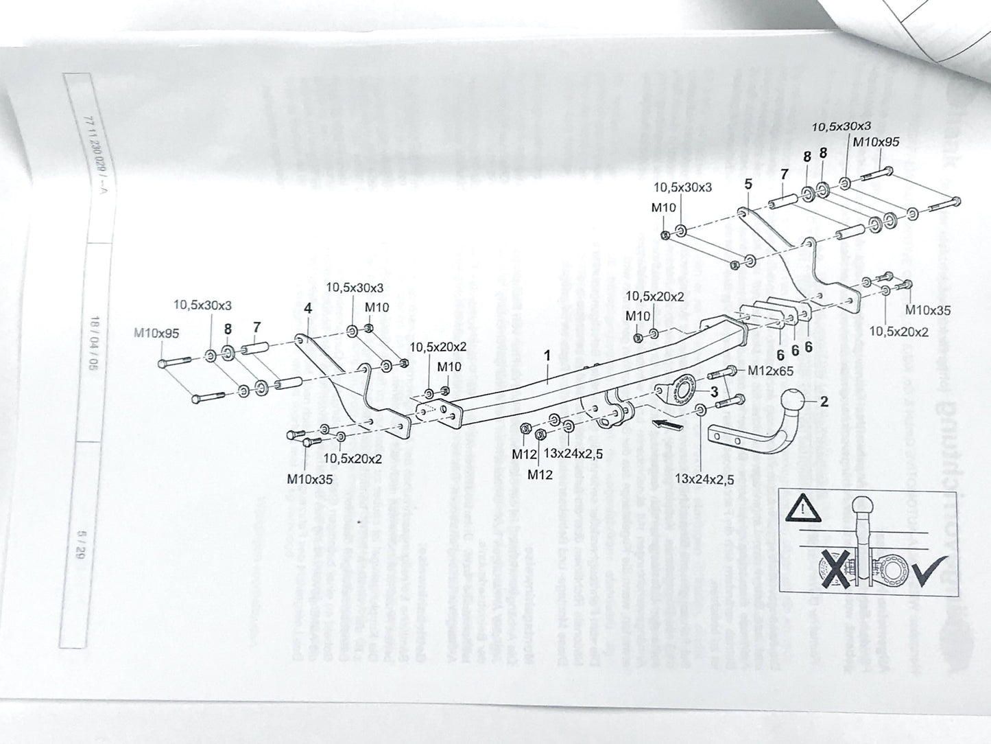 Pièce d'origine Kit complet d'attelage pour Renault Clio III 77114257