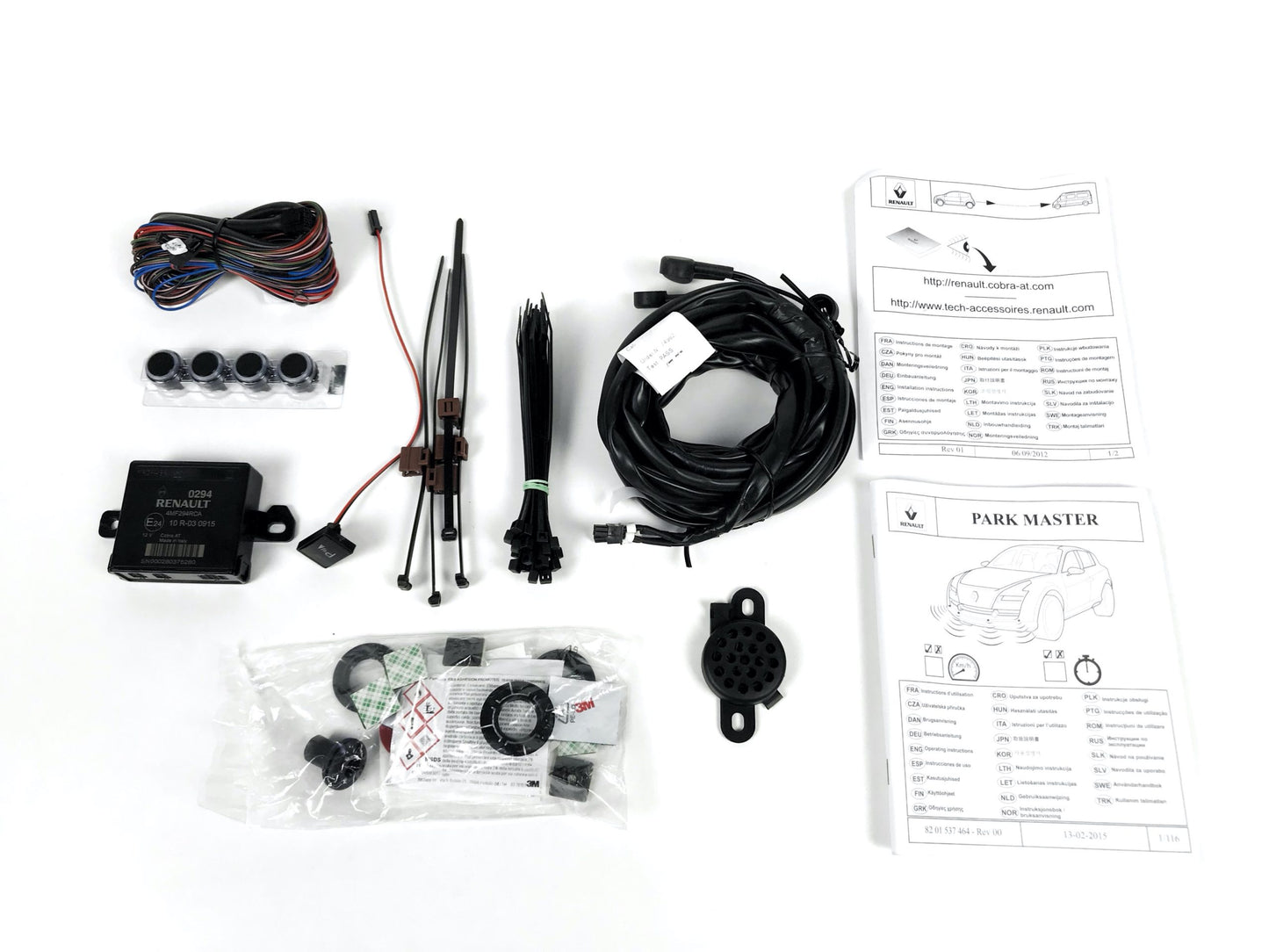 Pièce d'origine Capteurs de stationnement avant pour Renault 8201537464
