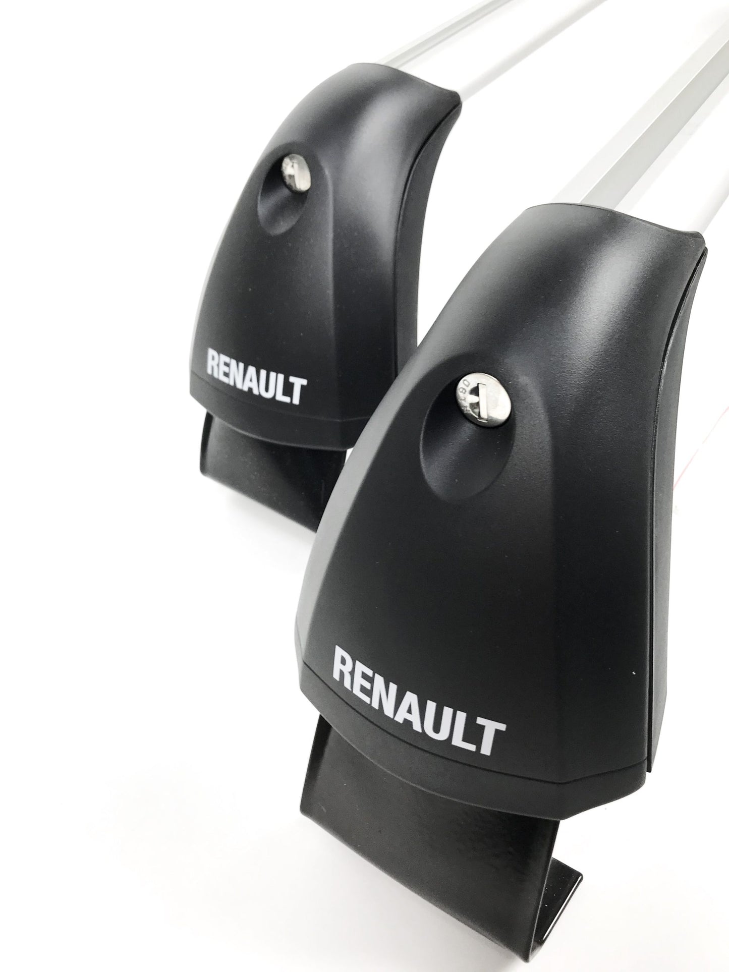 Pièce d'origine Jeu de barres de toit transversales aluminium pour Renault Clio IV 8201321618.