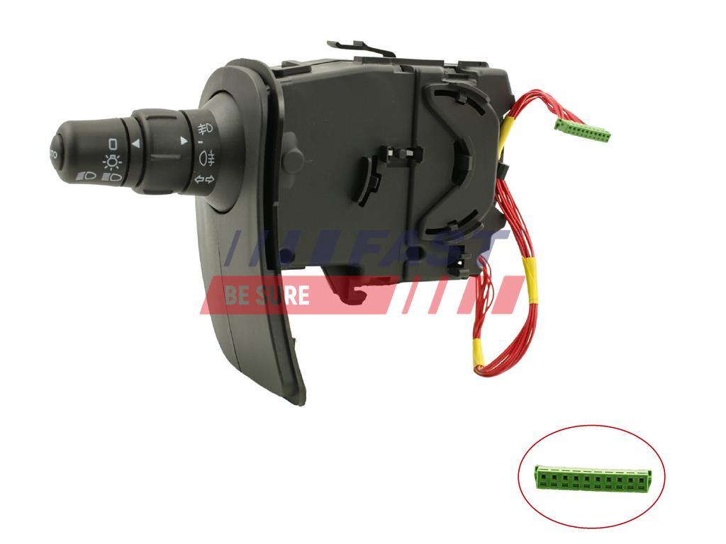 COMMUTATEUR DE COLONNE DE DIRECTION RENAULT KANGOO II 08> 10-PIN.