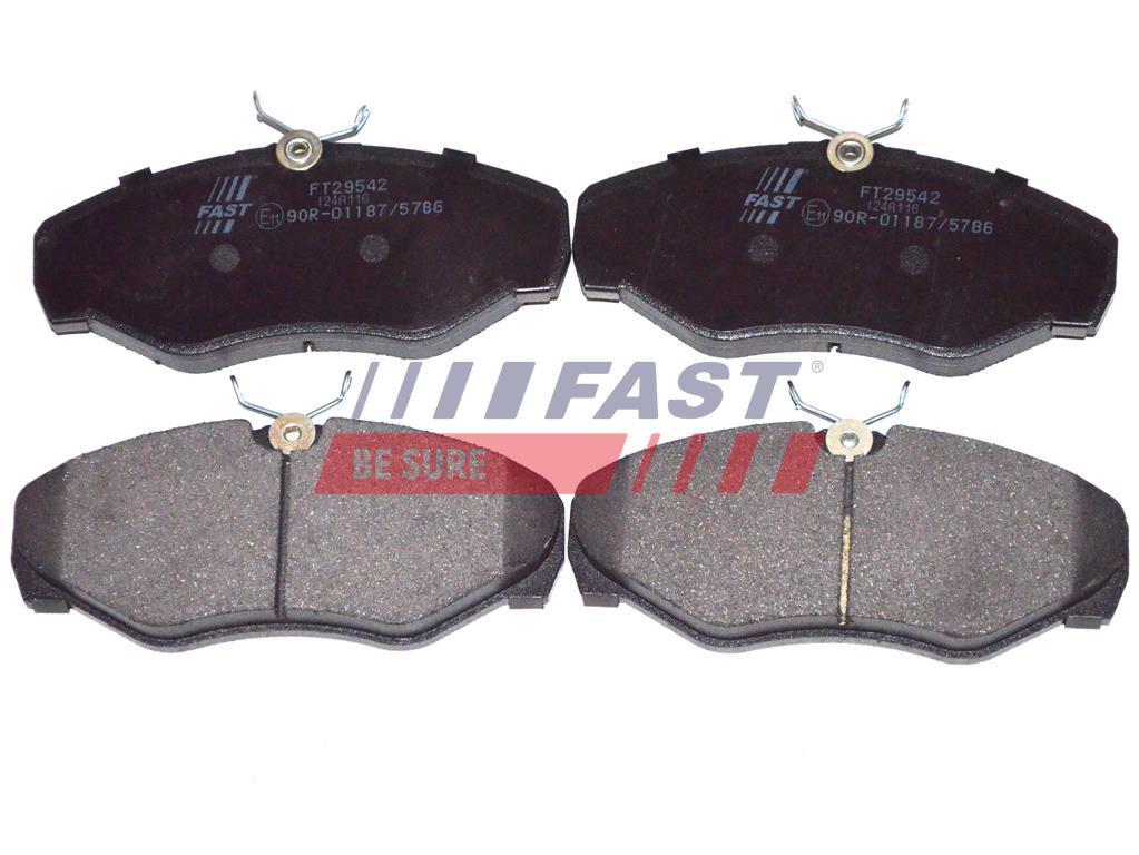 PLAQUETTES DE FREIN RENAULT TRAFIC 01> AVANT SANS CAPTEUR.