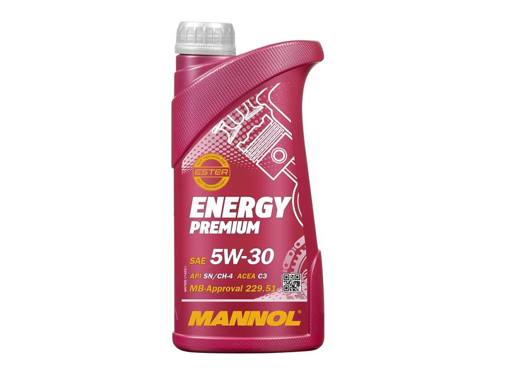 HUILE MOTEUR - 5W30 MANNOL ENERGY PREMIUM 1L.