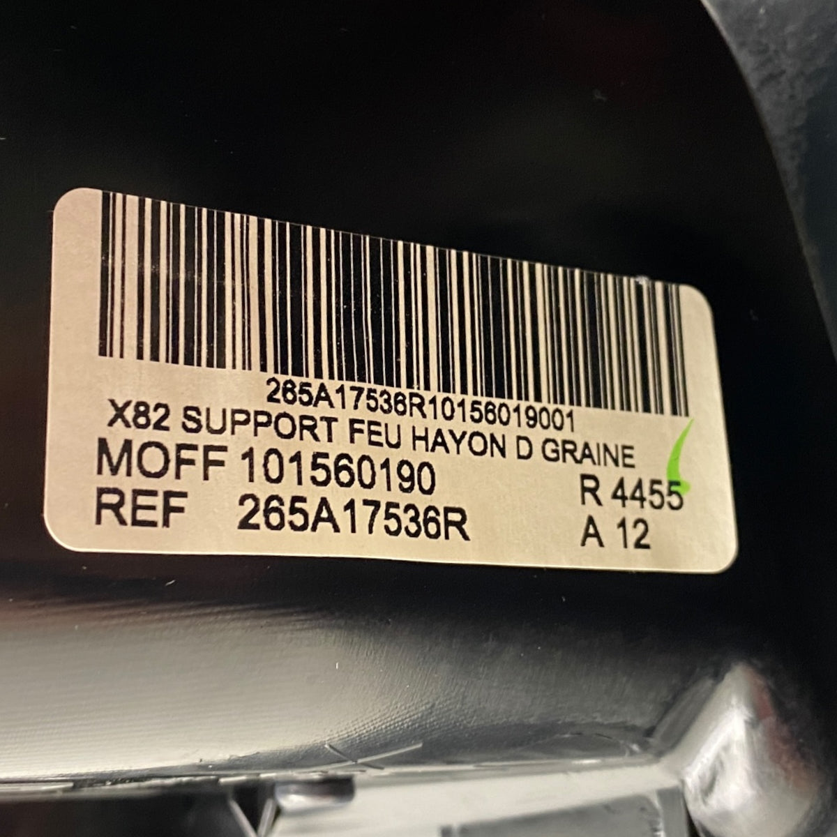 Pièce d'origine Feu arrière droit pour Renault Trafic III IV Opel Vivaro B Fiat Talento Nissan NV300 265A17536R