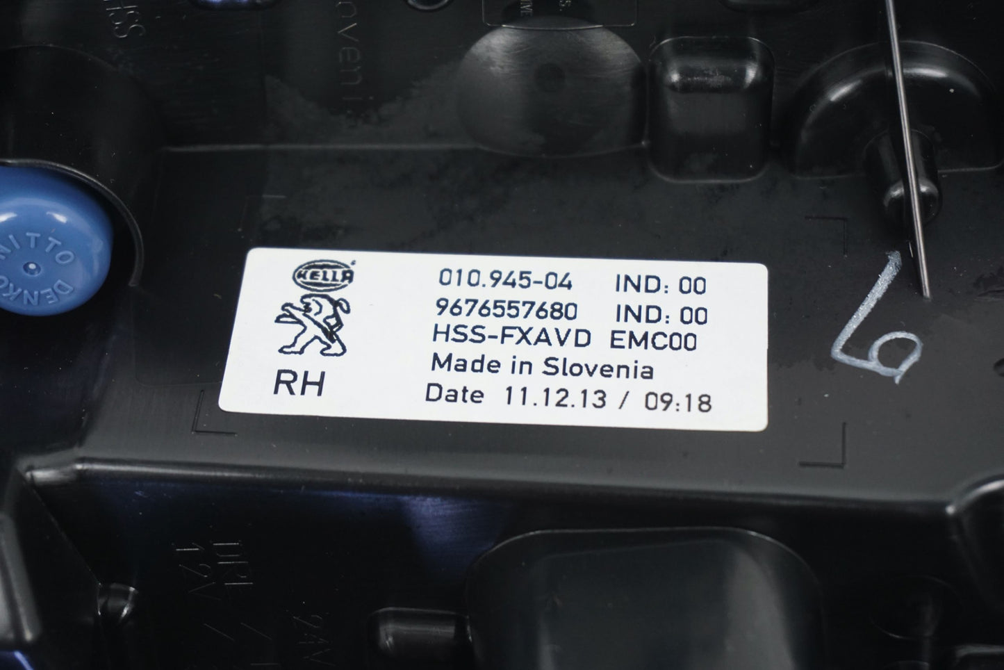 Pièce d'origine Feu de jour LED DRL droit pour Peugeot 508 RXH 9676557680
