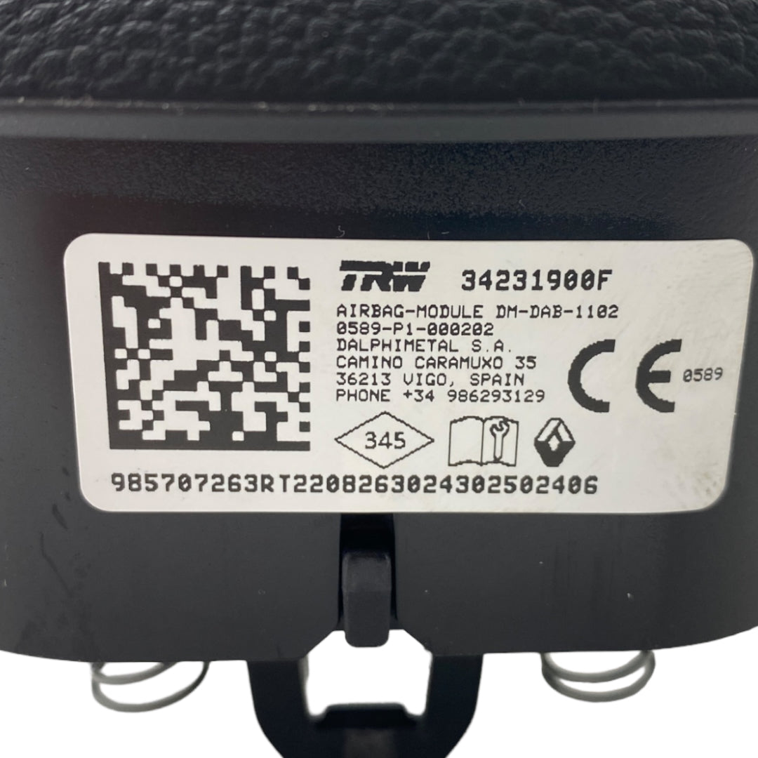 Pièce d'origine Airbag pour Renault Trafic IV Clio V 985707263R