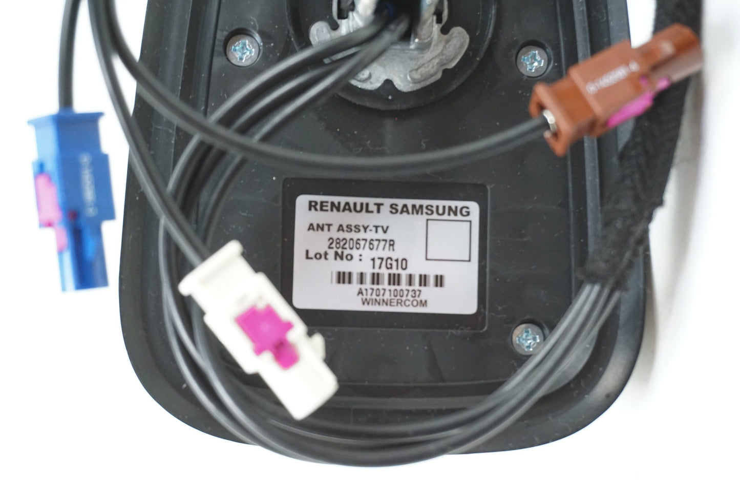 Pièce d'origine Antenne GPS de toit aileron de requin pour Renault Dacia Nissan 282067677R