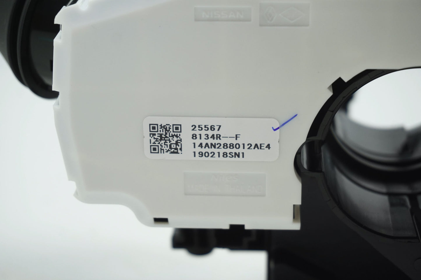 Pièce d'origine Commodo de colonne de direction avec ressort tournant airbag pour Renault Talisman Megane IV 255678134R