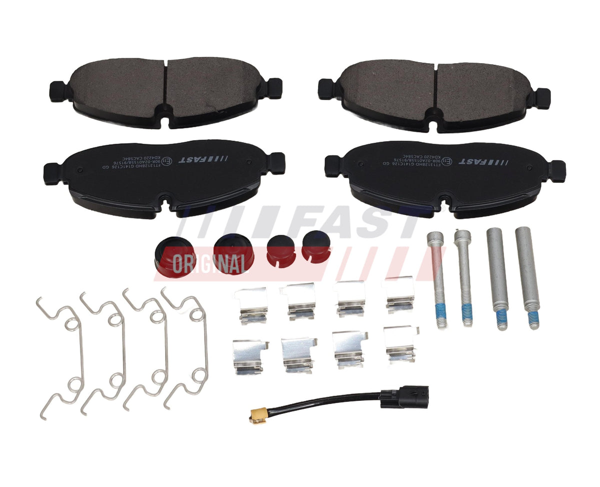 Plaquettes de frein avant pour Renault Master IV — FT13128HD — vue 1