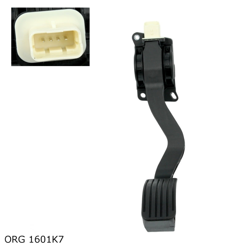 * Pièce d’origine potentiomètre de pédale d’accélérateur pour Renault Gazu Citroën / Peugeot C2 / C3 / C4 / 307 B -T, ORG 1601K7, 1601.K7.