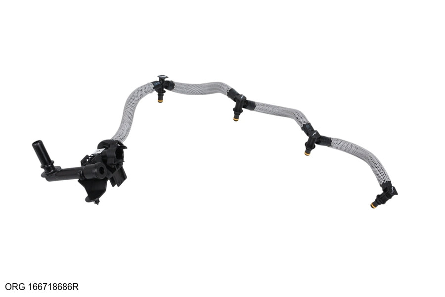 Pièce d’origine tuyau de retour de carburant pour Renault 1.6 Blue dCi 120ch, 166718686R