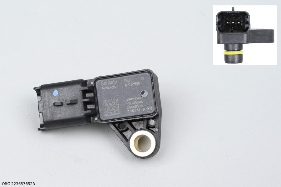 Pièce d’origine capteur de pression d’air d’admission 2.0dCi, 19- pour Renault Trafic, 223657652R.