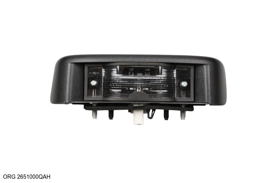 * Pièce d’origine éclairage de plaque d'immatriculation pour Renault Trafic II jusqu'à 2014, 2651000QAH.