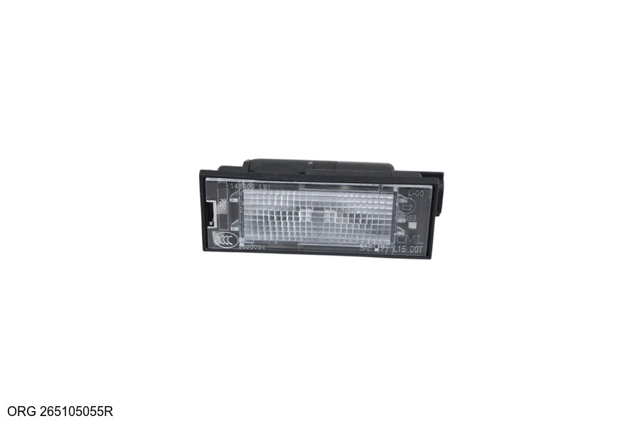 Pièce d’origine éclairage de plaque d’immatriculation 16-, 10- pour Renault Mégane / Renault Master, 265105055R