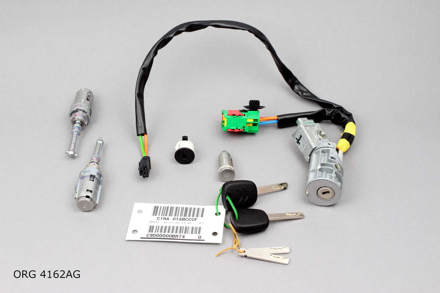 *Pièce d’origine serrure de porte pour Citroën C3 à partir de 2002 kit complet avec neiman, 4162AG, 4162.AG.