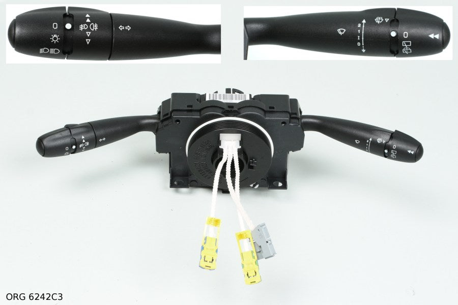 *Pièce d’origine commodo d’éclairage pour Peugeot 206 (depuis 2002), 6242C3, 6242.C3.