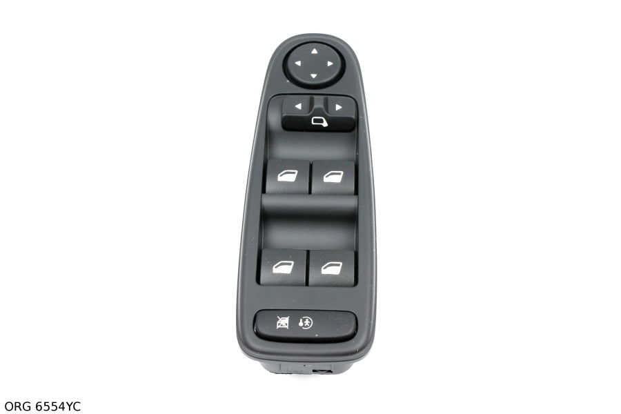 *Pièce d’origine interrupteur de lève-vitre pour Citroën C4 Picasso / C4 à partir de 2006, 6554YC.