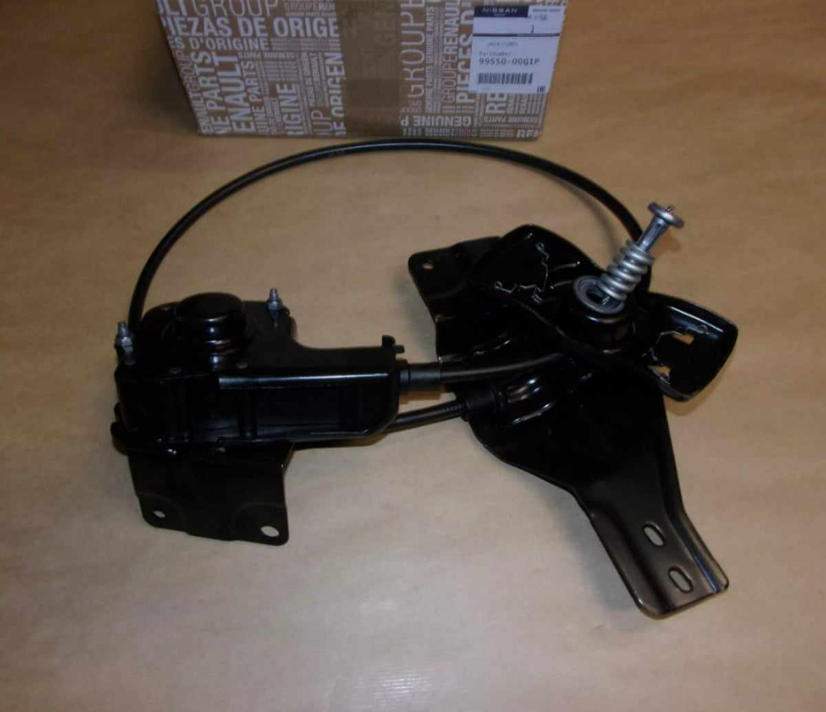 Treuil de roue de secours d'origine Renault Master III - références 9955000Q1P et 572118927R