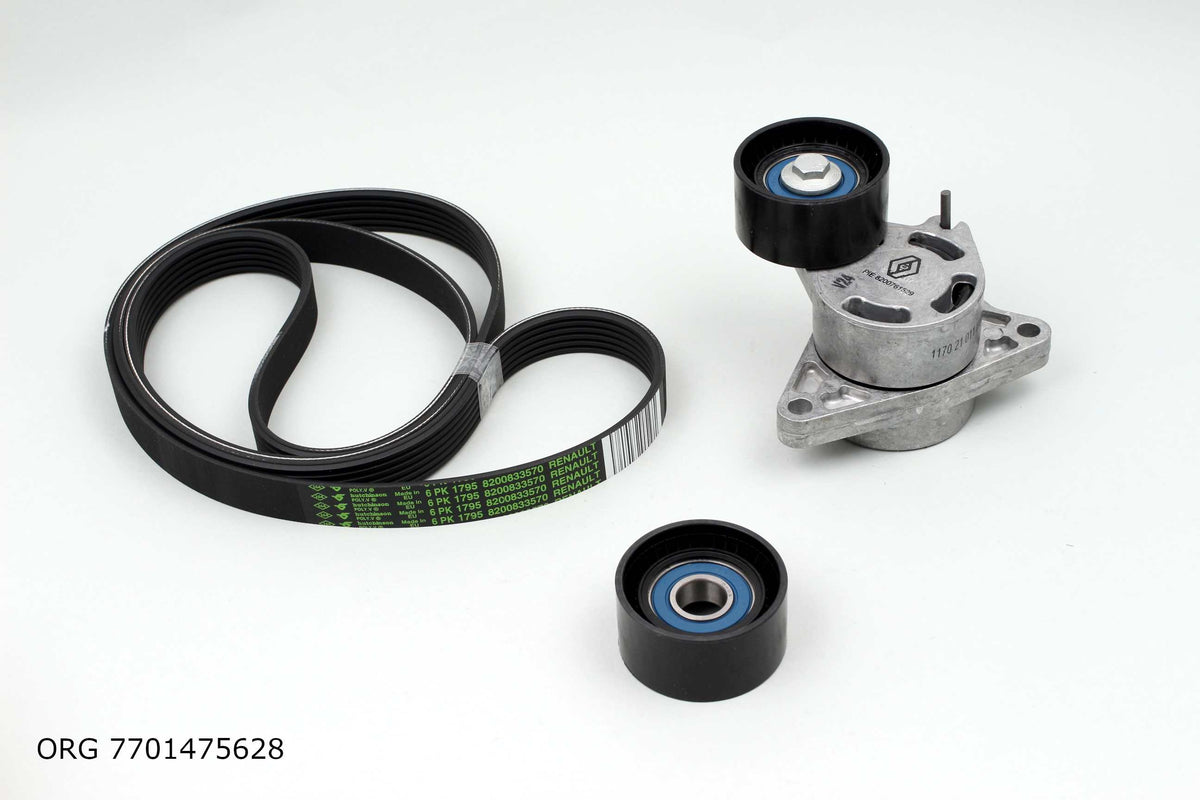 Galet tendeur de courroie d’origine Renault véhicules Renault/Dacia 2.5DCI 7701475628 - vue 3