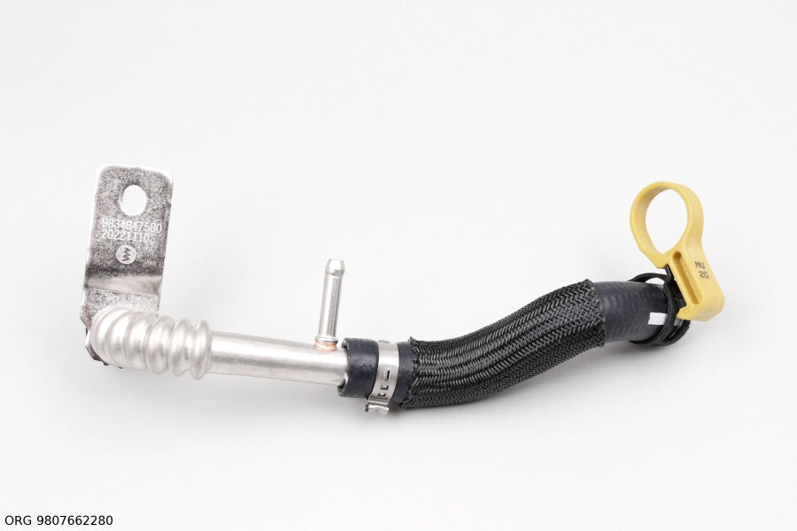 Conduite de lubrification de turbocompresseur d’origine PSA véhicules Citroën/Peugeot/Fiat 9807662280 - vue 4