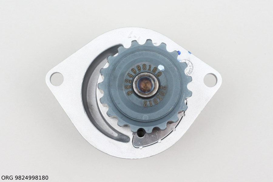 Pompe à eau d’origine PSA Citroën/Peugeot 1.6 16V TU – OEM 9824998180 – vue 4