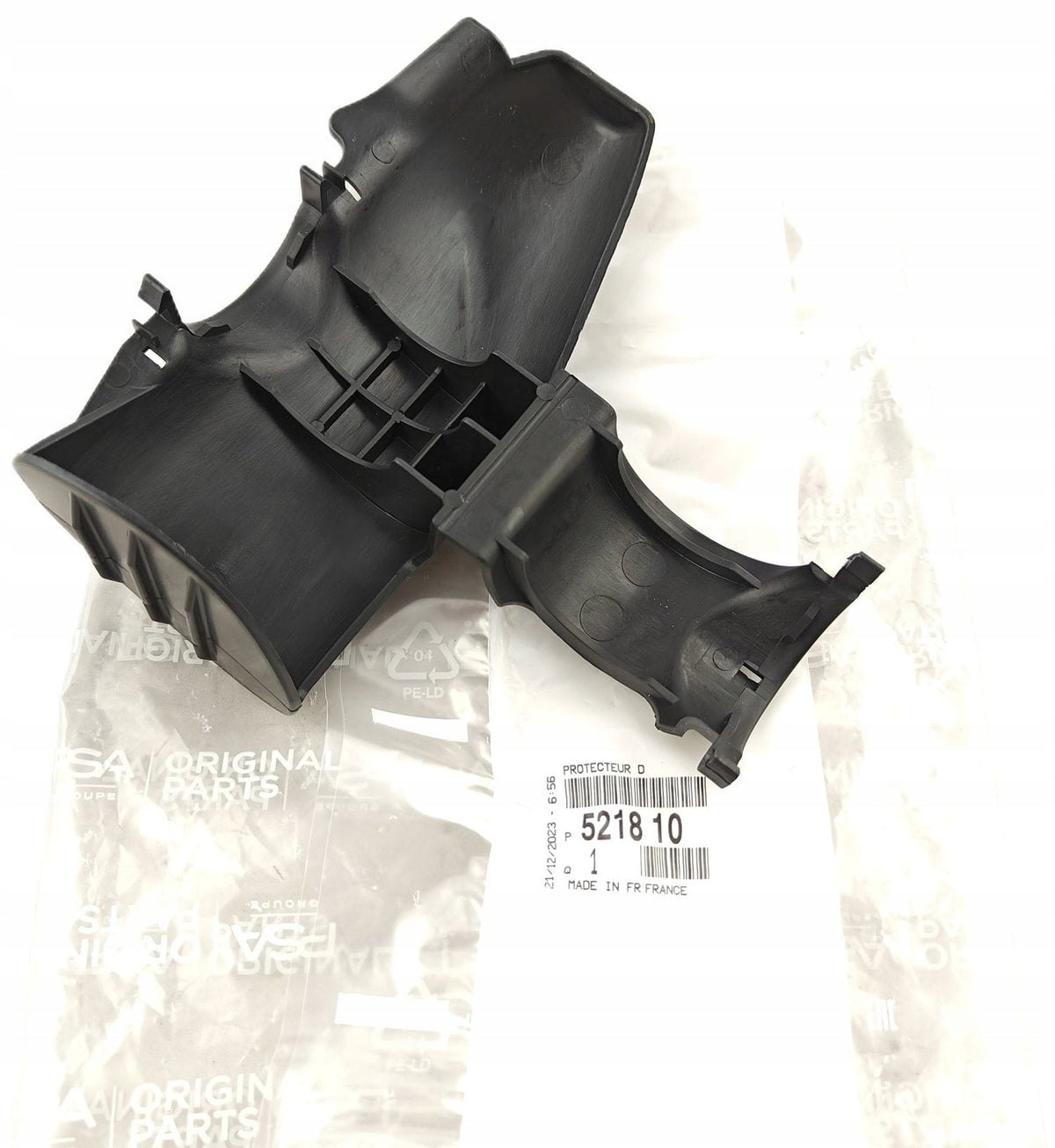 Original protection d’amortisseur C5,C6 droite pour Citroën, 521810 , 5218.10
