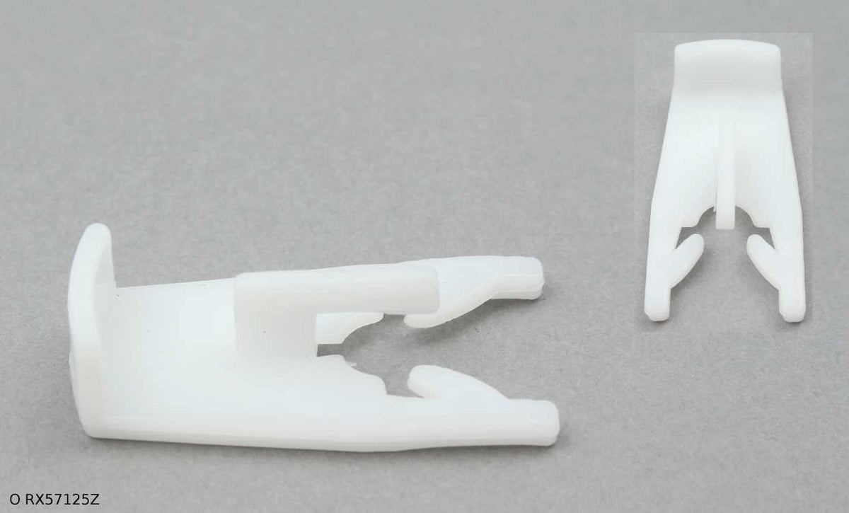 Agrafe de lève-vitre — Renault Clio à partir de 1998, modèle à fourche, vendu à l’unité — O RX57125Z — vue 1