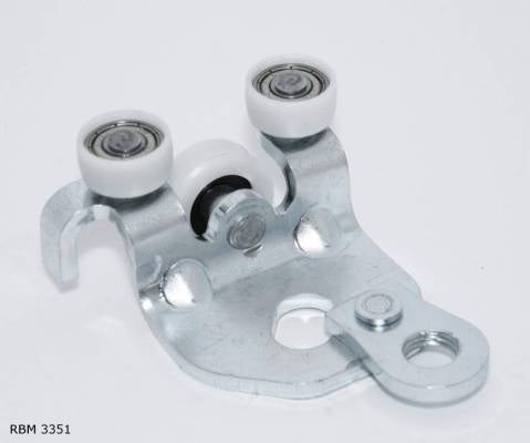 Galet de guidage de porte coulissante — Peugeot Boxer à partir de 2006, porte droite, position supérieure — RBM 3351 — vue 3