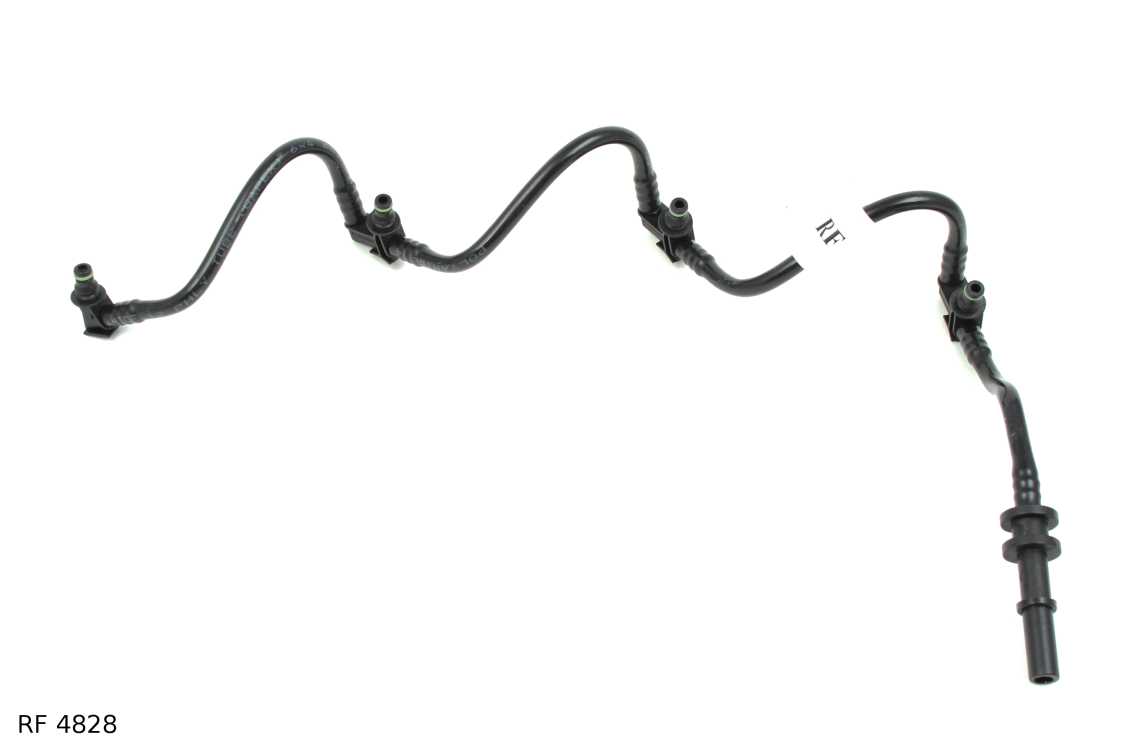 Conduite de retour de carburant — Renault Master 2.0 et 2.3 dCi, selon montage — RF 4828 — vue 1