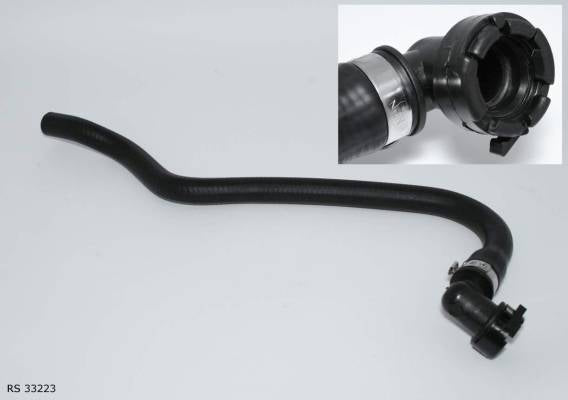 Durite de chauffage habitacle — Citroën C2 et Peugeot 207, moteurs 1.1 à 1.6, inférieure — RS 33223 — vue 1