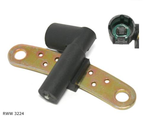 Capteur de position du vilebrequin (PMH) — Renault — 1.4–2.0 — 16 soupapes — noir — RWW 3224 — vue 1
