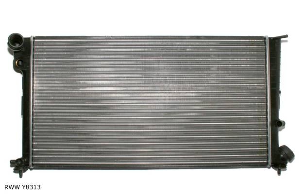 Radiateur de refroidissement moteur — Citroën Berlingo / Xsara et Peugeot Partner — 1.9 D — jusqu’à 1998 — 670 × 380 mm — RWW Y8313 — vue 1