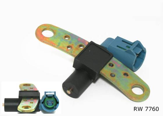 Capteur de position du vilebrequin (PMH) — Renault — 1.4–2.0 — 16 soupapes — bleu — RW 7760 — vue 1