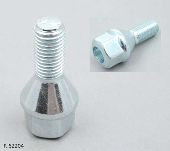 Vis de roue — Renault 19/Mégane/Clio I/II, M12, clé de 19 mm — R 62204 — vue 1