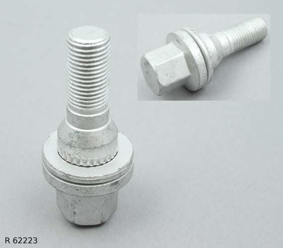 Vis de roue — Citroën/Peugeot, jantes aluminium, clé de 17 mm — R 62223 — vue 1