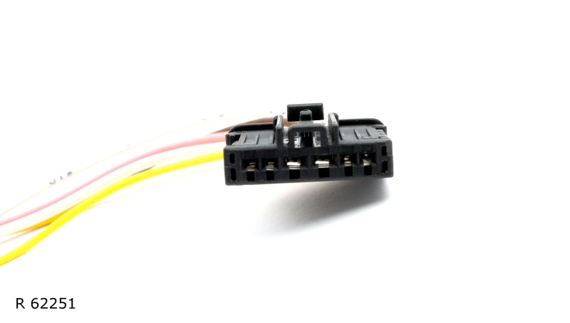 Connecteur électrique de réparation — résistance de ventilation Citroën, Peugeot et Renault, type A235, 6 broches, avec fils — R 62251 — vue 2