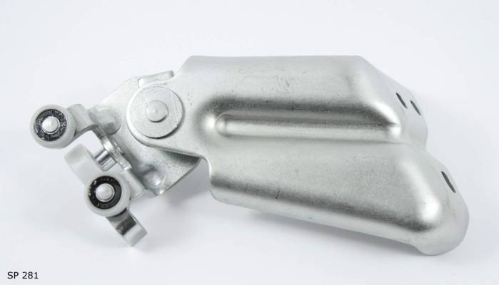 Galet de porte coulissante — Peugeot Boxer — à partir de 2006 — porte coulissante droite — supérieur — avec bras — SP 281 — vue 2