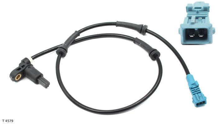 Capteur ABS de vitesse de roue — Peugeot 206 — arrière — T 4579 — vue 1