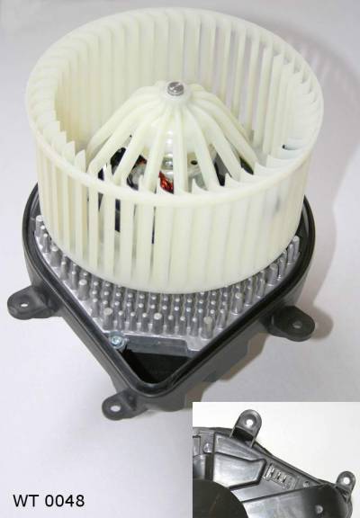 Pulseur d’air habitacle — Peugeot 306 — avec climatisation — conduite à droite — WT 0048 — vue 1