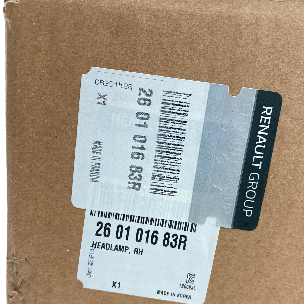 Pièce d'origine Phare avant droit pour Renault Koleos II 260101683R