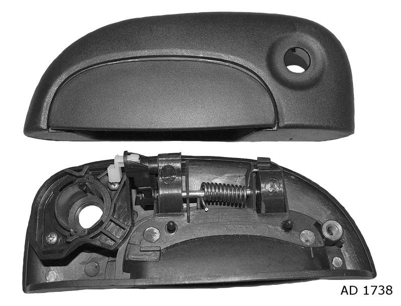 Poignée extérieure avant gauche pour Renault Kangoo — AD 1738 — vue 1